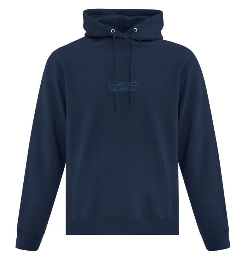 Illuminated Learning - Pullover Hoodie - Text Logo
