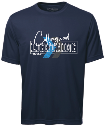 Collingwood Lightning - Short Sleeve Tech - Arrow Logo
