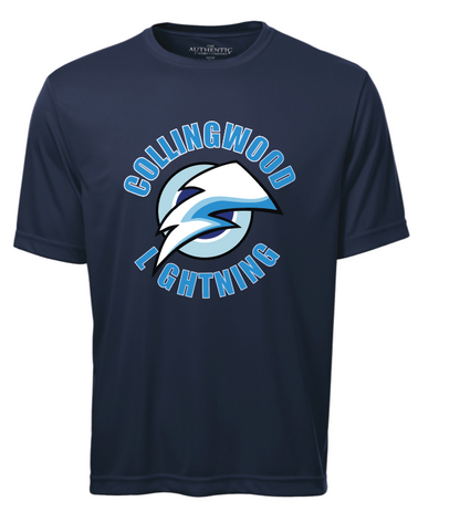 Collingwood Lightning - Short Sleeve Tech - Circle Logo