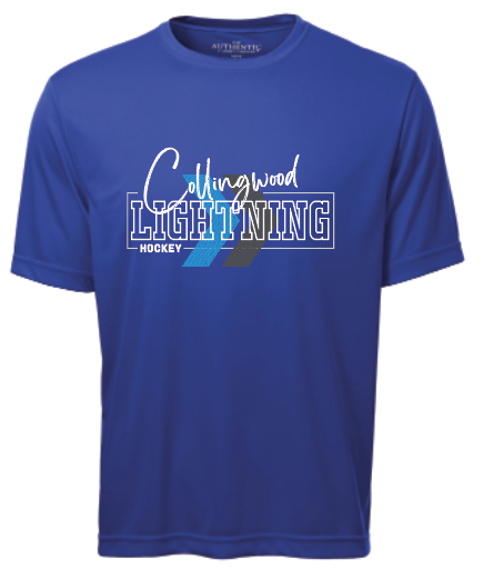 Collingwood Lightning - Short Sleeve Tech - Arrow Logo