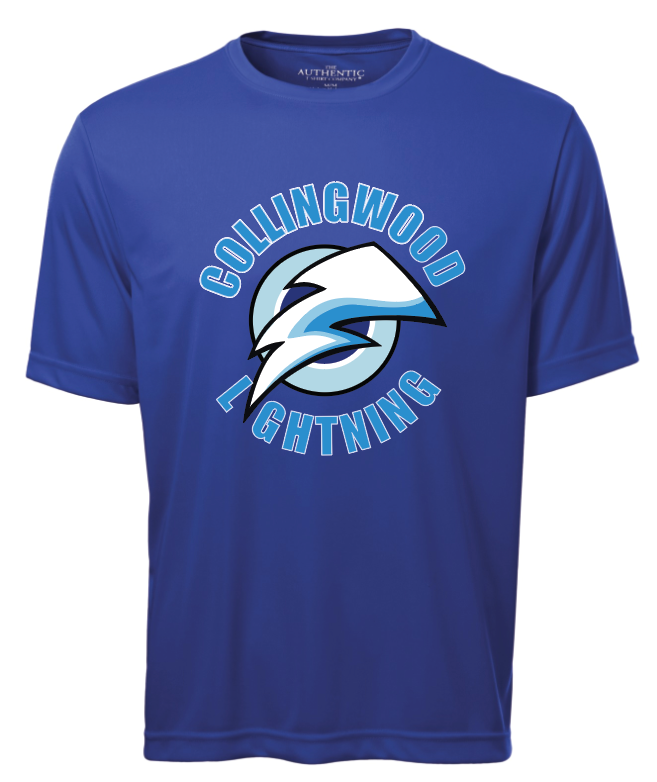 Collingwood Lightning - Short Sleeve Tech - Circle Logo