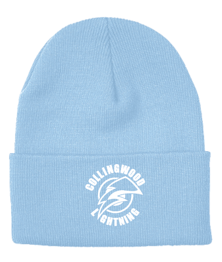 Collingwood Lightning - Cuff Toque - 1 Colour Logo