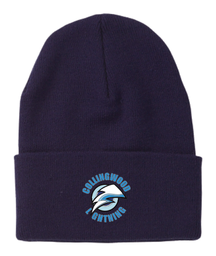 Collingwood Lightning - Cuff Toque Circle Logo