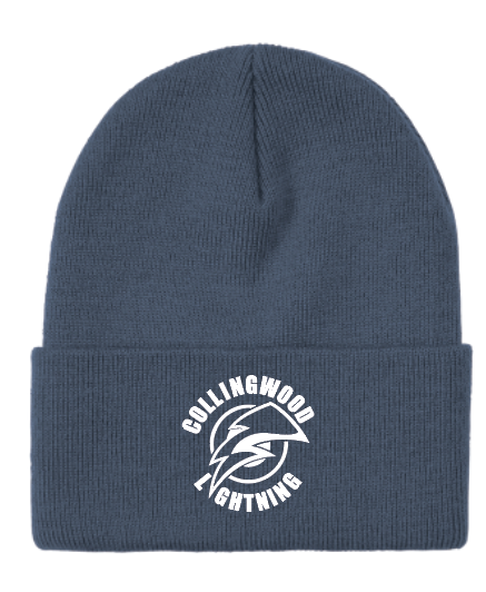 Collingwood Lightning - Cuff Toque - 1 Colour Logo