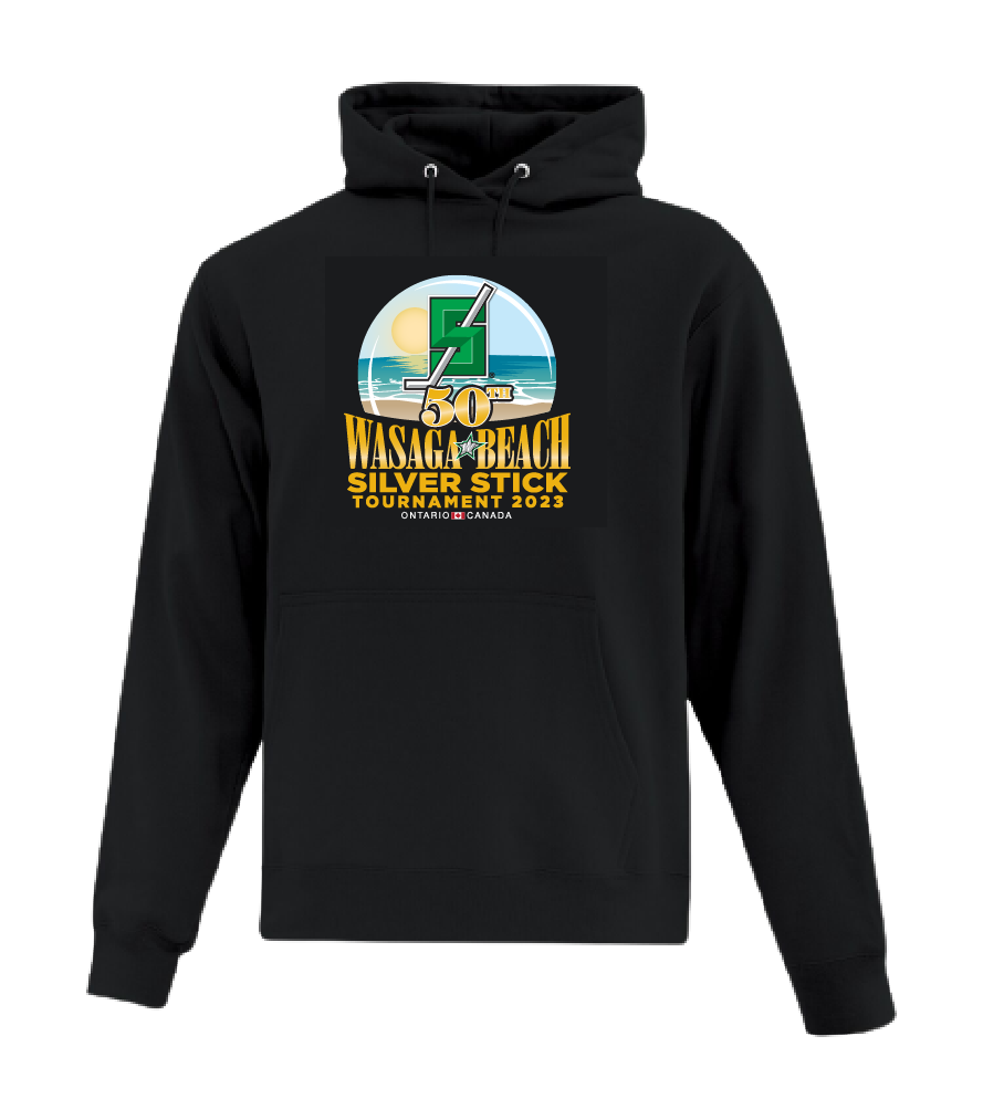 Wasaga Beach Silver Stick Hoody- for Delivery After the Tournament