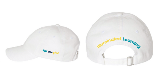 Illuminated Learning - White Pigment Dyed Cap