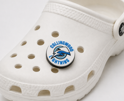 Collingwood Lightning - Croc Charm