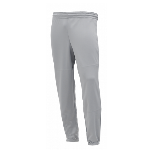 Grey Pro Baseball Pants Cuffed