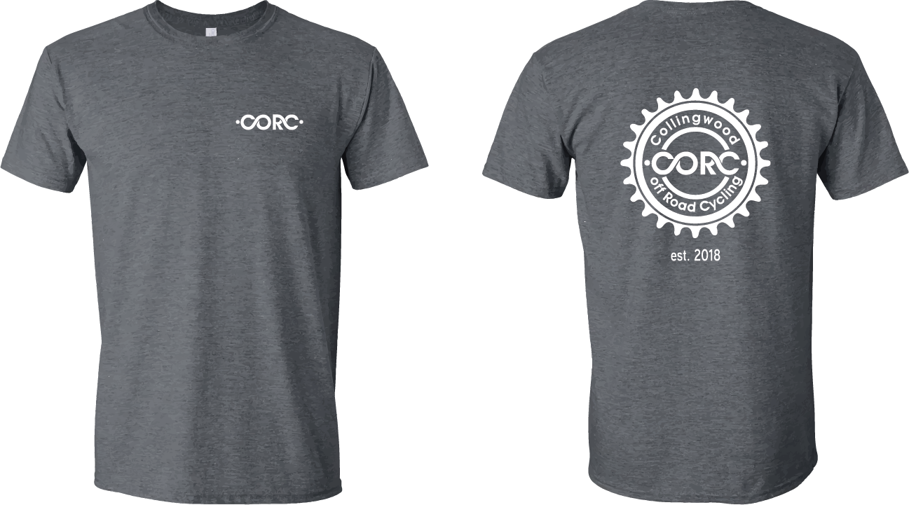 Mens CORC Gear Logo T-Shirt-6400- 3 Colors Available