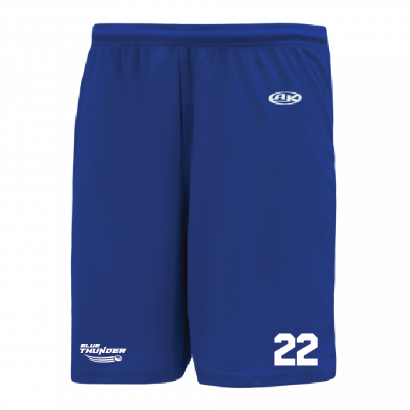 Personalized Blue Thunder Shorts