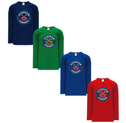 Clearview Canucks Practice Jersey