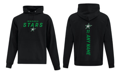Wasaga Stars Name and Number  Hoody