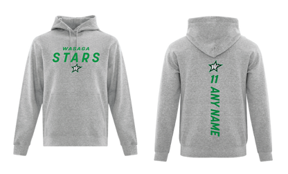 Wasaga Stars Name and Number  Hoody