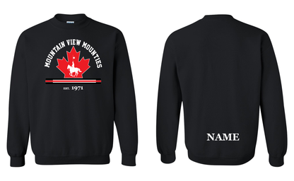 Mountain View Mounties Logo Crewneck