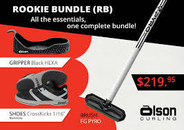 Olson-Rookie Bundle-Right Hand (Shoes, Gripper, Broom)